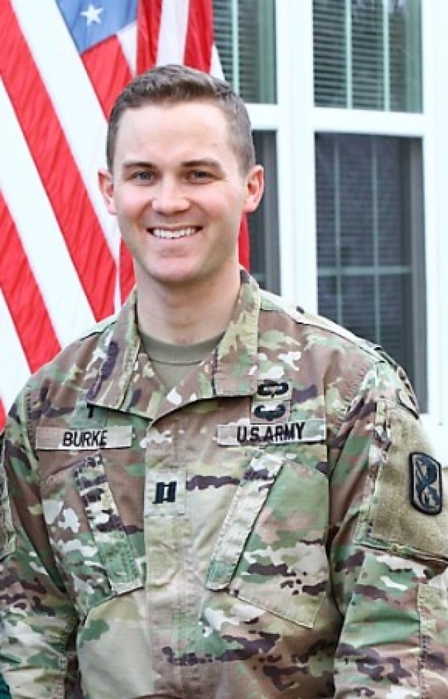 Chaplain (Capt.) James G. Burke, 2nd Battalion, 58th Infantry Regiment