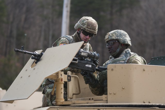 Master gunners keep Operation Cold Steel II on target