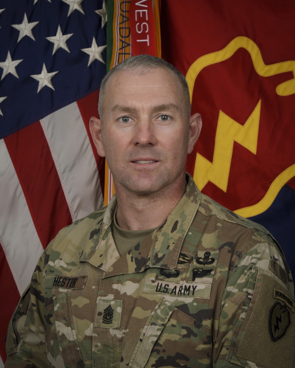 CSM Brian Hester | Article | The United States Army