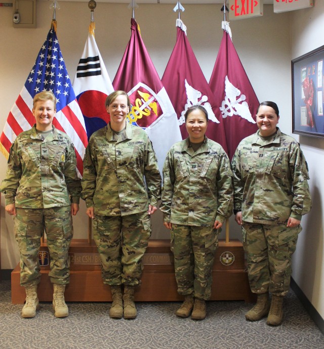 Women leaders in 121st CSH/BAACH