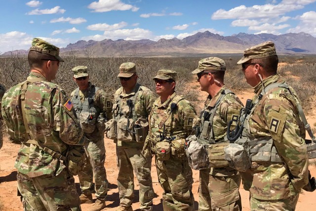 Div. East commander visits Fort Bliss ahead of 155 ABCT validation ...