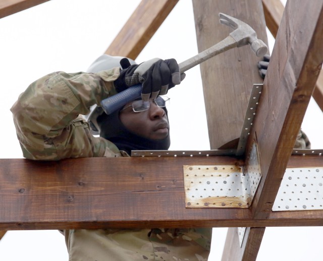 Army National Guard construction in Germany