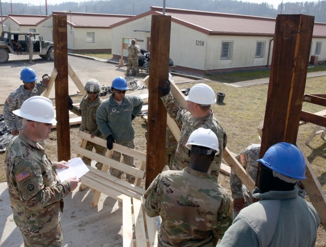 Army National Guard construction in Germany