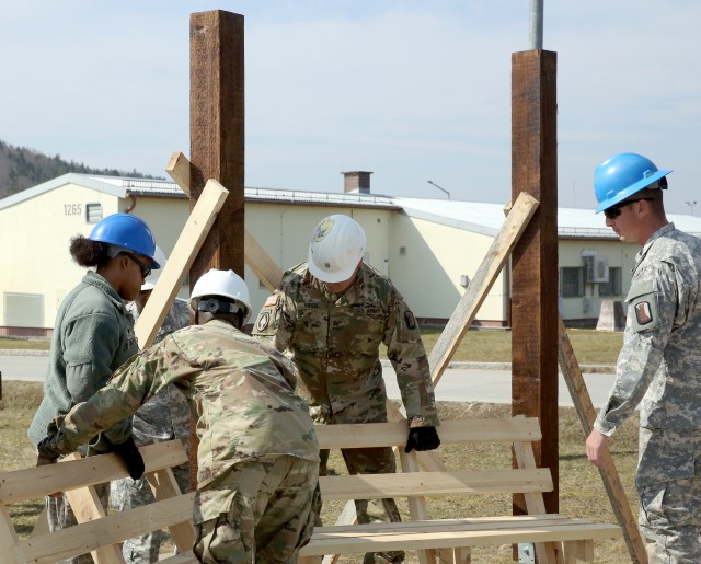 Army National Guard construction in Germany