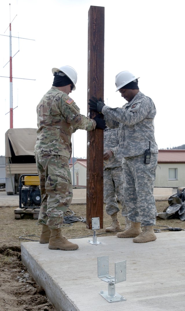 Army National Guard construction in Germany