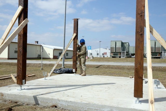 Army National Guard construction in Germany