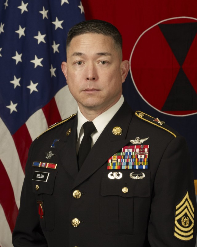 COMMAND SGT. MAJ. STEPHEN HELTON