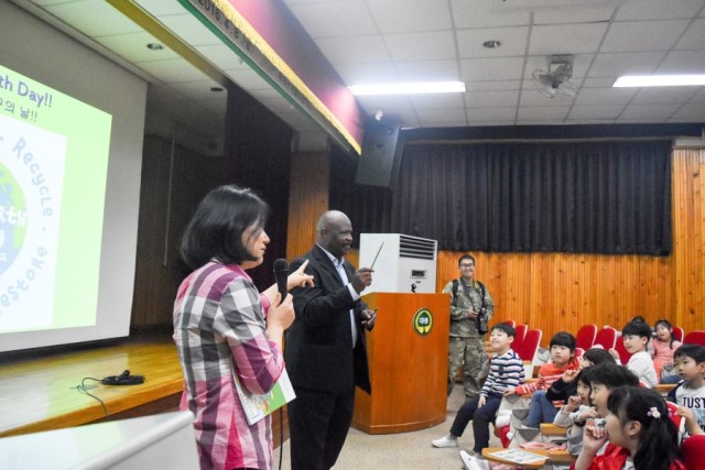 Environmental Division presentation at local elementary school.