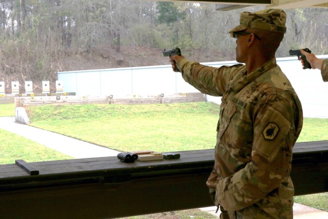 Army Reserve Soldier competes at Fort Benning