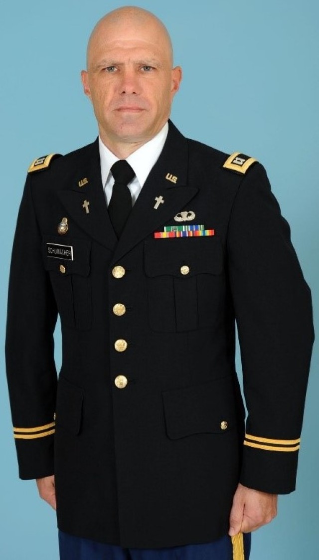 Chaplain (Capt.) Caleb Schumacher, 2nd Battalion, 47th Infantry Regiment