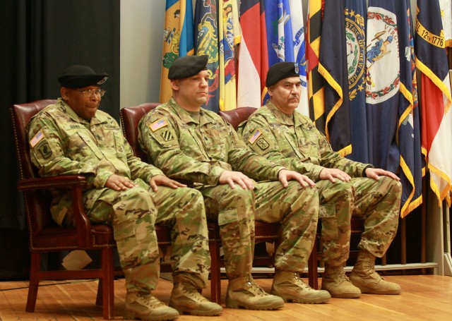 "Thunder" Battalion Changes Responsibility, Farewells Command Sgt. Maj. Brown