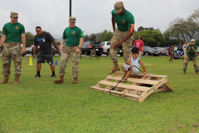'Little Warriors' train during annual Fun Fest