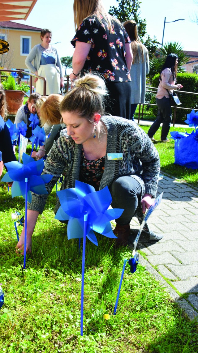 Pinwheels for prevention