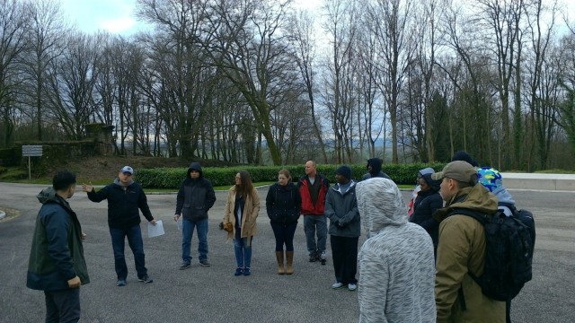 Army Reserve Soldiers conduct WWI European staff ride