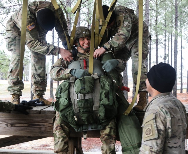 Paratroopers Train to Jump Stinger Missiles, Defend Against Air Threats on Future Drop Zones