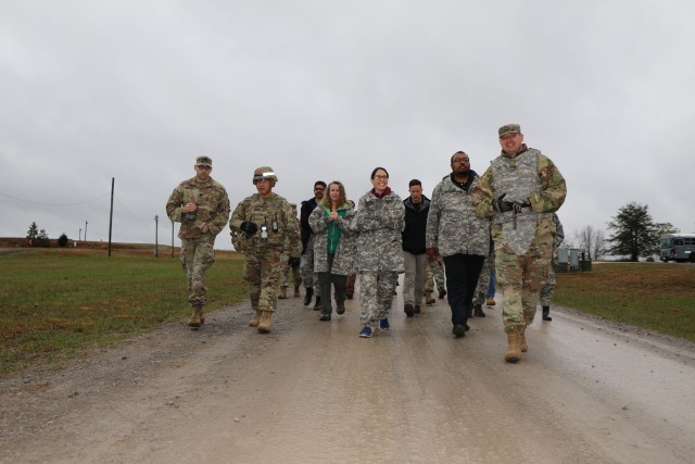 Cadet Command hosts University of Kansas faculty and administrators