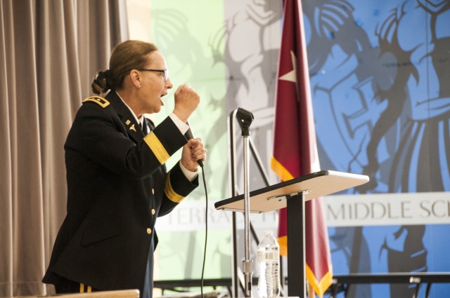 Former WBAMC commander inspires students