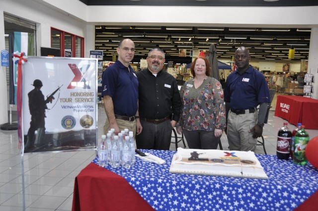 Benelux AAFES and Commissary employees at National Vietnam War Veterans Day event