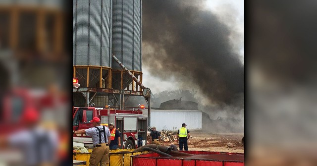 Fort Rucker firefighters help with blaze in Brantley