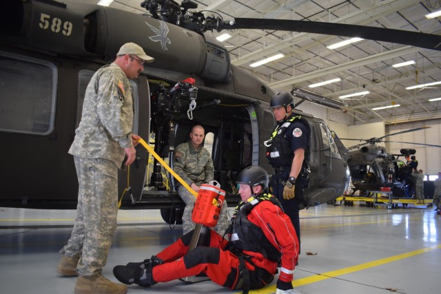 Boise Fire Department trains with Idaho Army National Guard