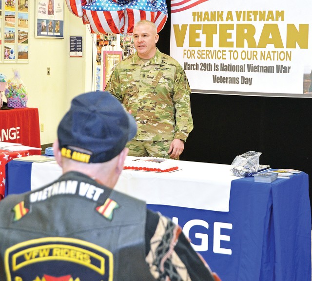 National Vietnam War Veteran's Day was observed March 29 at the Fort Riley, Kansas, main exchange.