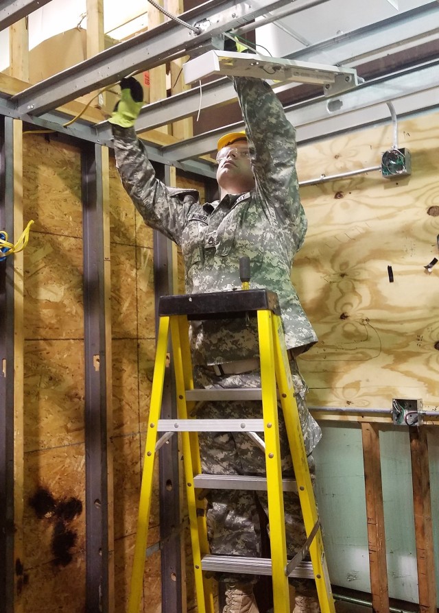 'Light me up:' Soldiers power through Interior Electrician training