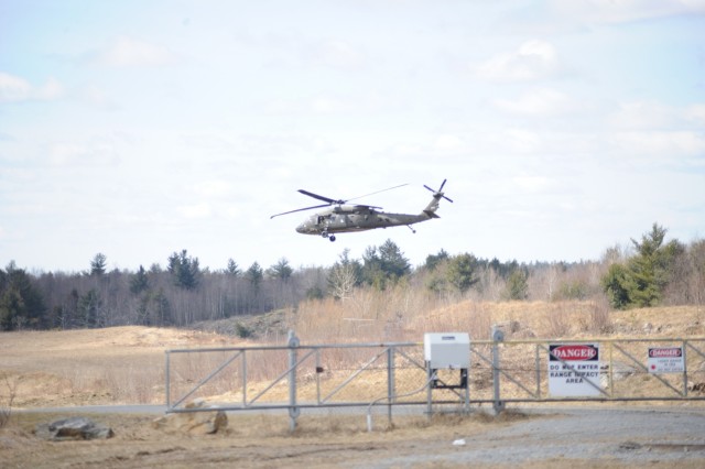 Fort Drum aviators provide local officials with bird's eye view of Falcon's Peak exercise