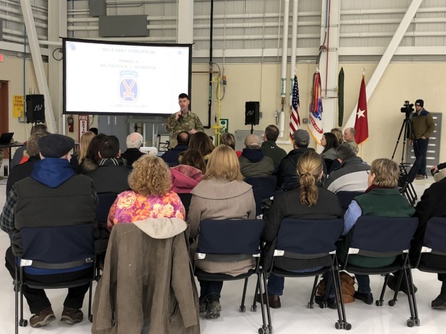 Fort Drum aviators provide local officials with bird's eye view of Falcon's Peak exercise