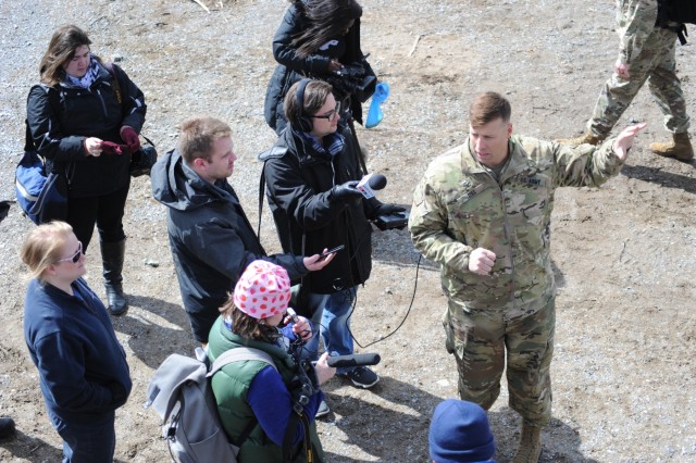 Fort Drum aviators provide local officials with bird's eye view of Falcon's Peak exercise