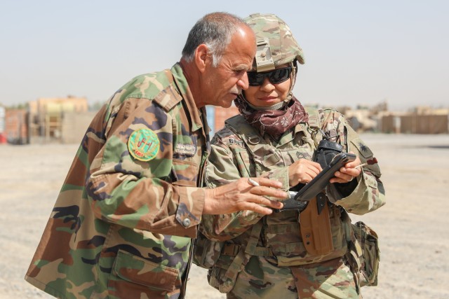 California National Guard female advisor breaks through barriers