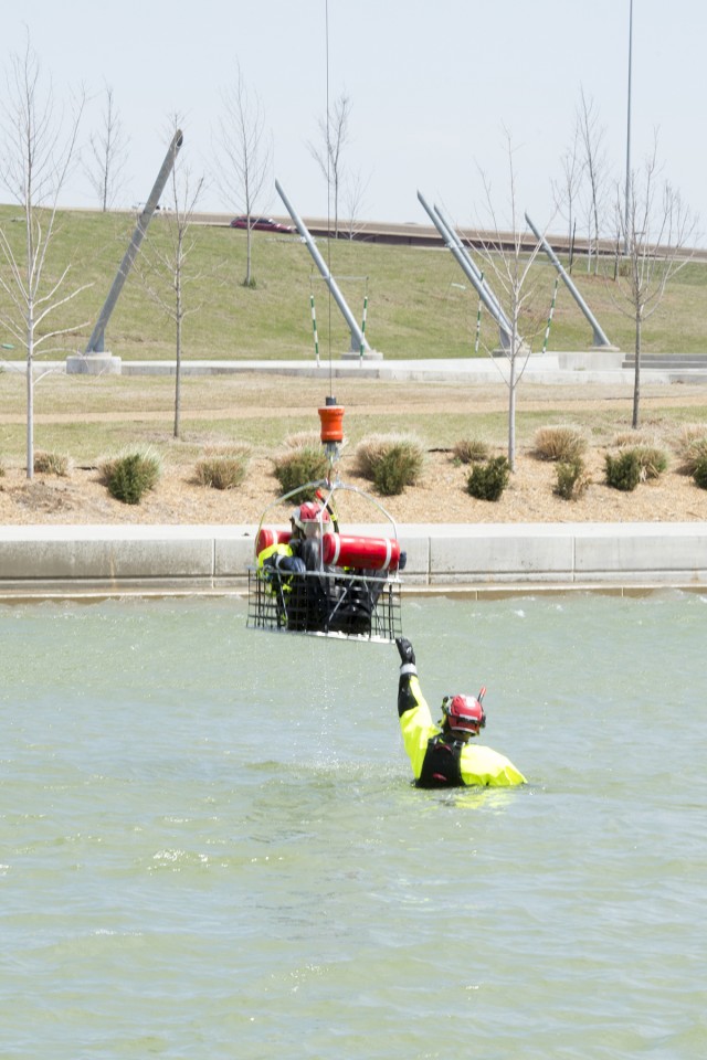 Oklahoma Guardsman splash down with Task Force One