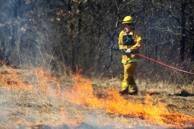 Fort McCoy's 2018 prescribed burn season underway