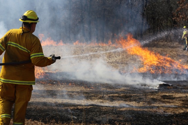 Fort McCoy's 2018 prescribed burn season underway