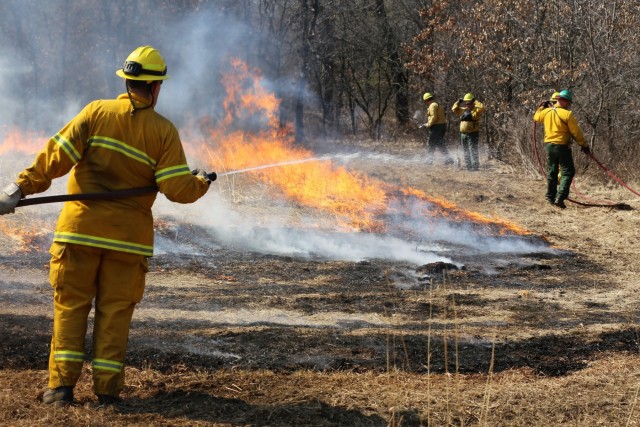 Fort McCoy's 2018 prescribed burn season underway