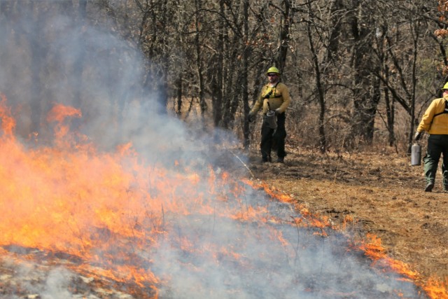 Fort McCoy's 2018 prescribed burn season underway