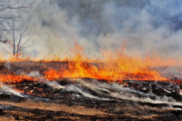 Fort McCoy's 2018 prescribed burn season underway