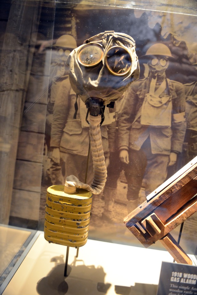 WWI history on display at Army museum