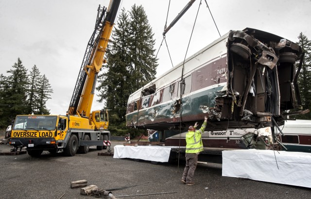 Wreckage moves