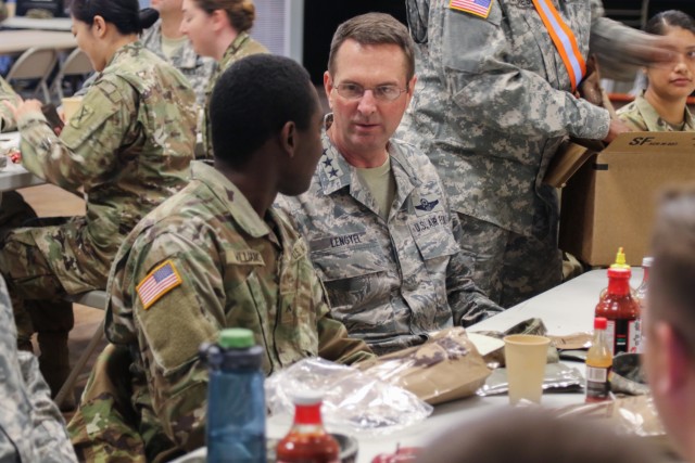 NGB Chief observes joint disaster training