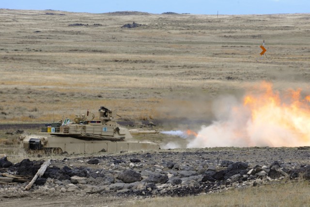 Idaho Army National Guard completes first major M1A2 Abrams training since 2004