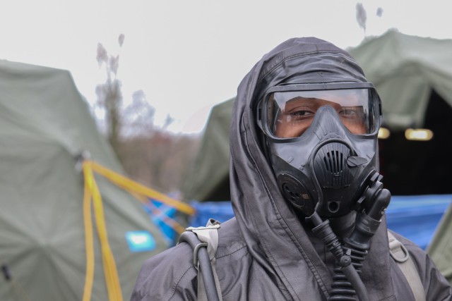 Practice makes perfect during nation-wide CBRN scenario for Maryland Unit