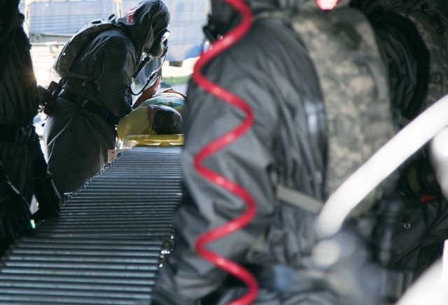 Practice makes perfect during nation-wide CBRN scenario for Maryland Unit