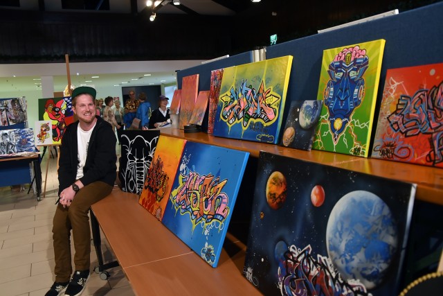 Local Artists Display Talents in Garmisch Community Art Show
