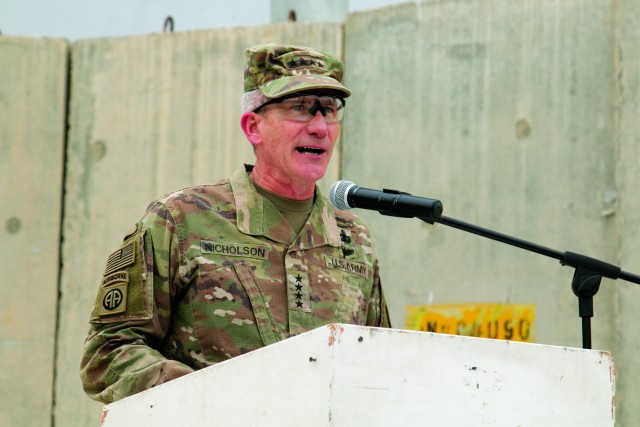 101st Abn. Div. assumes Afghanistan mission, looks to enable enemy reconciliation