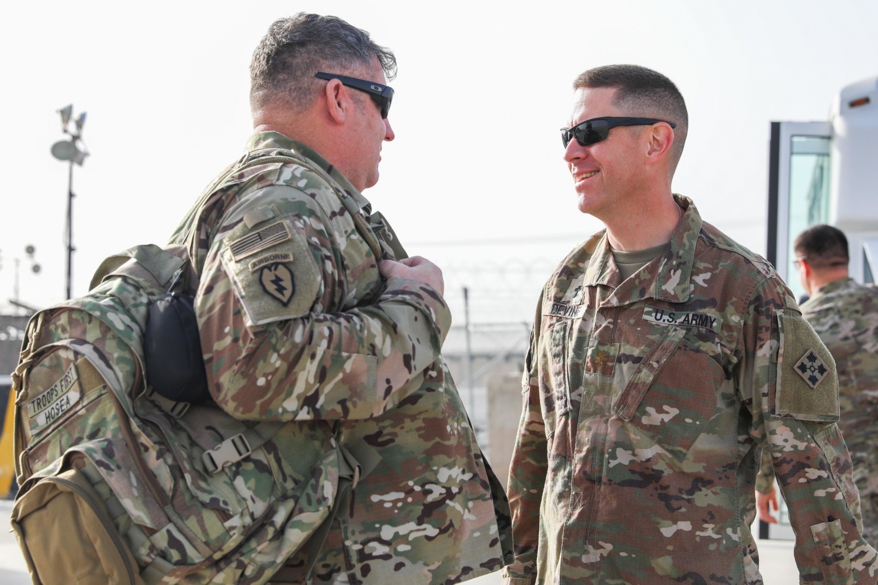 Operation Proper Exit: Wounded warrior, chaplain reunite after six ...