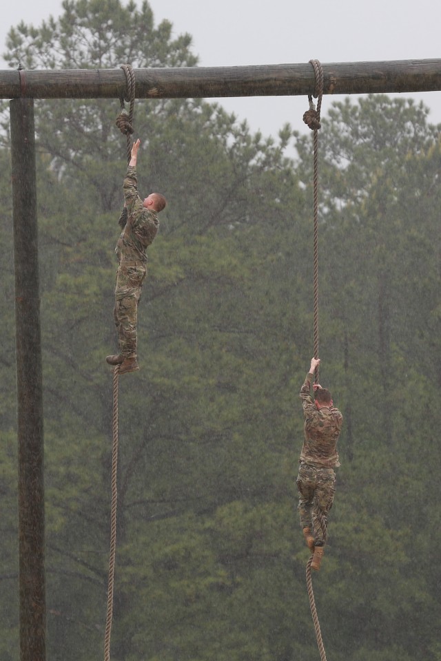 Rope climb