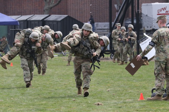 Cadets take on challenge of Sandhurst competition at historic West Point