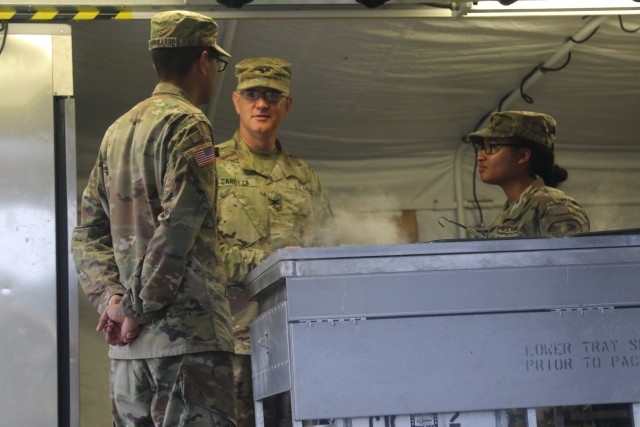Wagonmasters hone skills in field food service competition