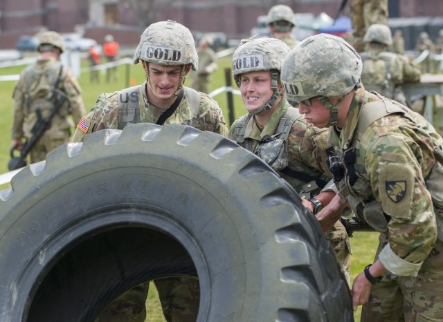 Top female cadet embraces challenges, looks forward to serving Infantry