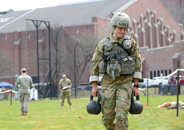 Top female cadet embraces challenges, looks forward to serving Infantry